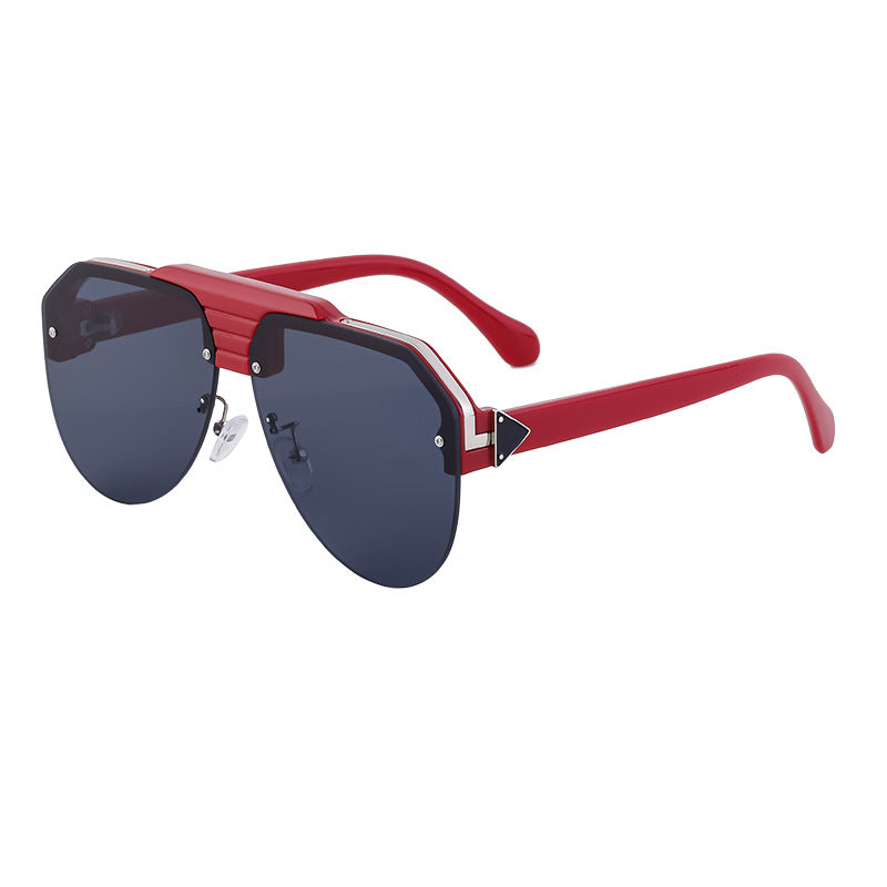 Wholesale Half Frame Sunglasses UV Protection Sunglasses